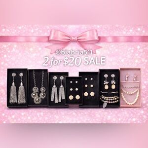 Elegant Silver and Pearl Jewelry Set